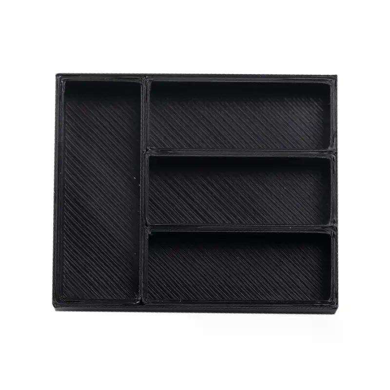 5 Pcs 1/12 Dollhouse Tableware Sundries Storage Tray Table Drawer Storage Case Dressing Desk Jewelry Stationery Organizer