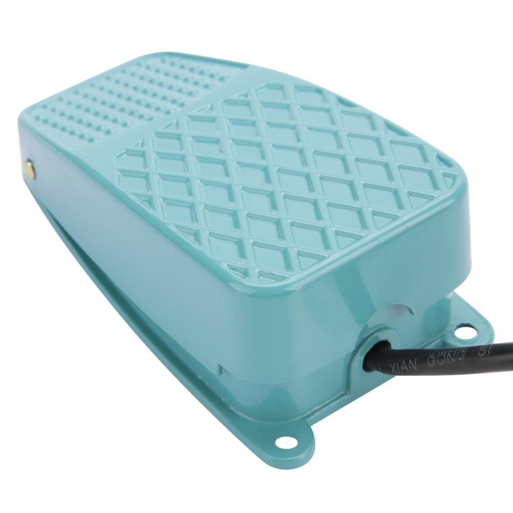 Aluminum Alloy Foot Pedal Switch AC 250V 10A Pedal Switch  Industrial Use
