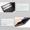 Dom Teporna Ultra-Thin Bifold Wallet for Men, Thin Cowhide Leather, YKK Zipper, Simple Design, Bill Compartment, Coin Purse, Card Slots, Slim Wallet F