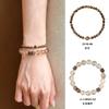 Natural Black and Gold Super Sandalwood Beaded Bracelet Retro Light Luxury Niche Bracelet Temperament Versatile High-end Jewelry