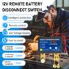 Remote Battery Disconnect Switch 12V, 240A, Upgrade Smart Voltage Car Kill Switch Anti-Theft, Prevent Battery Drain, For Car, Truck, RV