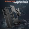 For Samsung Galaxy S25/Galaxy S24 Case Compatible with MagSafe TPU+PC Kickstand Phone Cover
