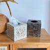 Luxury Shell Paper Towel Holder Designer Tissue Box Elegant Decor for Living Room Hotel Dining Table Recommended by Xiaohongshu