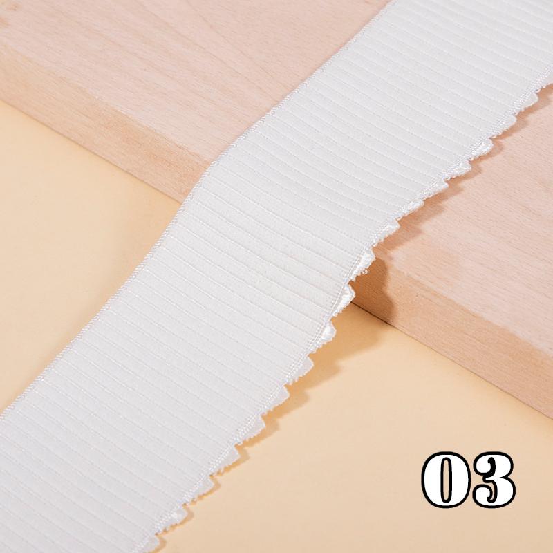 3M Spitzenbesatzstoff 5cm Stretchband Hochelastische Bänder Bund Für DIY Nähen Rock Kleidungsstück Hose Patchwork Zubehör