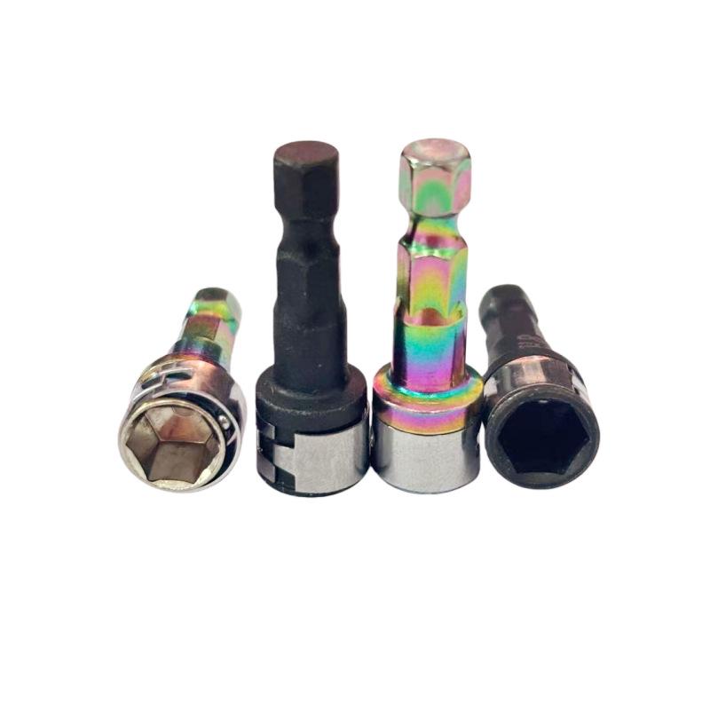 Cross New Swallowtail Silk Hex Socket Head Cap Screw, Gold Plated Steel, 8mm Electric.