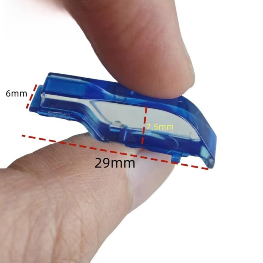 1 Pair Red/ Black/ Blue/ White Color Left Right LR Button Plastics LR Key For PSP 2000 3000