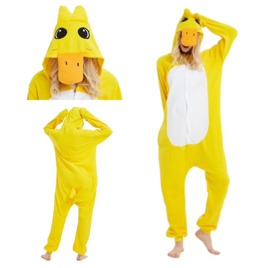 Cartoon Niedliches Tier Party Kostüm Einteiler Pyjama Fleece Haus Waschbär Giraffe Teddy Kapuze