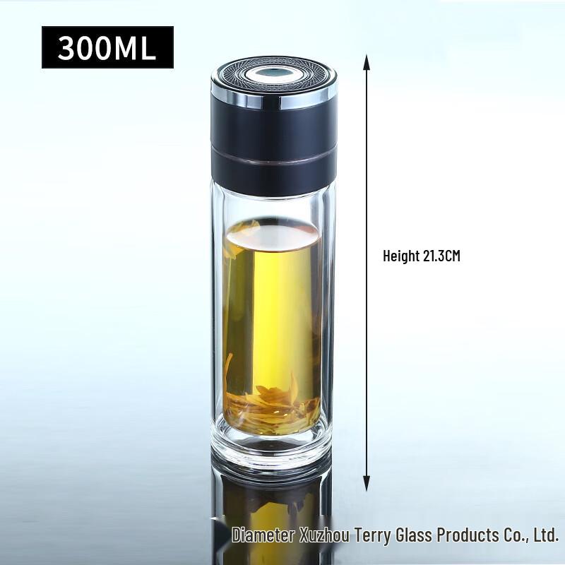 Shangqi Double-Layer Glass Tea Infuser Cup