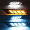 Daytime Running Lamp for Nissan Kicks 2017-2019, Amber&White&Blue Front Bumper Fog Lights Turn Signal LED