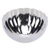 Stainless Steel Serving Bowl Silver Tableware Salad Fruit Bowl Multipurpose for Family Gatherings Casual Parties