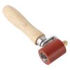 Tester de rosturi din silicon Design cu rulment Ergonomic Detașabil Roller netezitor de rosturi Instrument pentru bandă de acoperiș din PVC Roșu Lățime 40mm/ 1.6in