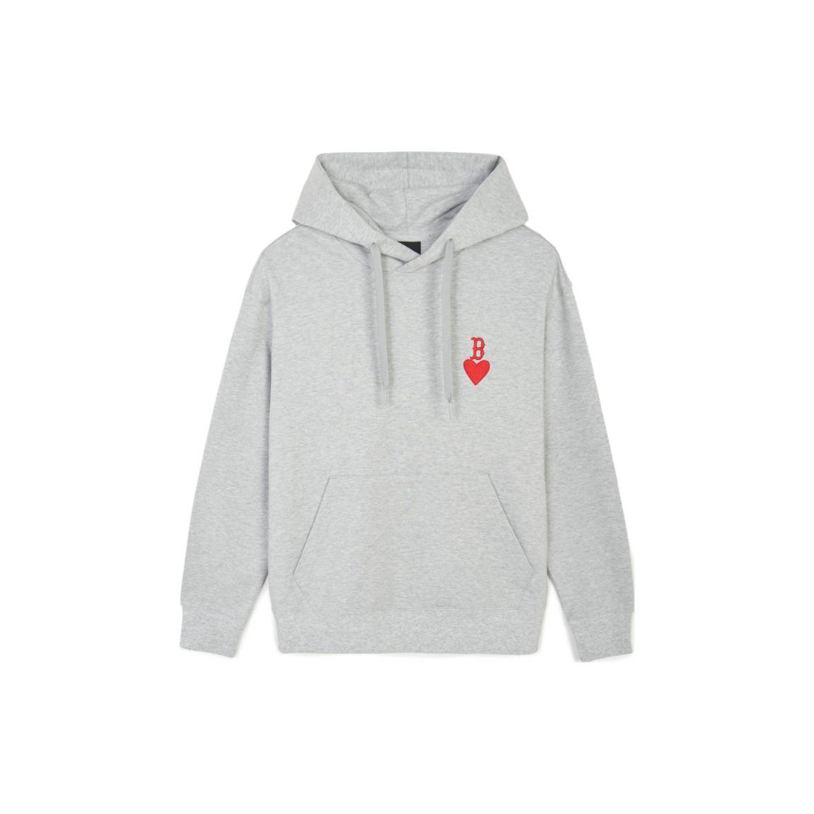 MLB SS24 Boston Red Sox Sweatshirt Unisex Light Gray 3AHDH0141-43MGS XL