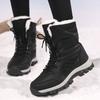 New Women's Snow Boots Fashion Casual Outdoor Women's Shoes Platform Snow Boots Women's Winter Velvet Couple