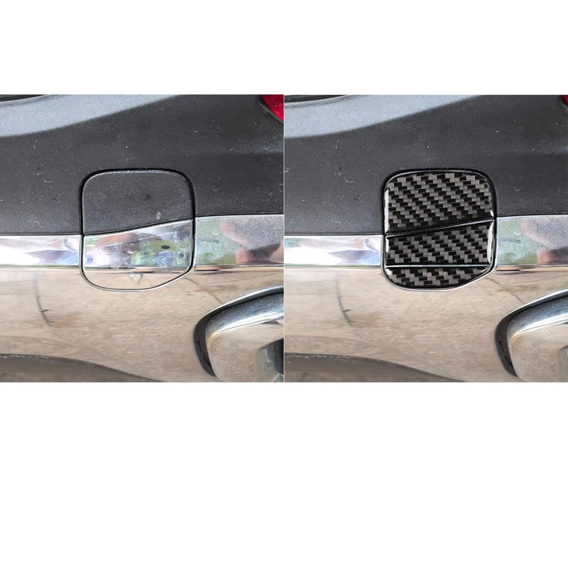 For Benz GLE W167 —2024 Carbon Fiber Car Accessories Rear Trailer Hook Panel Cover Trim Sticker Interior Modification