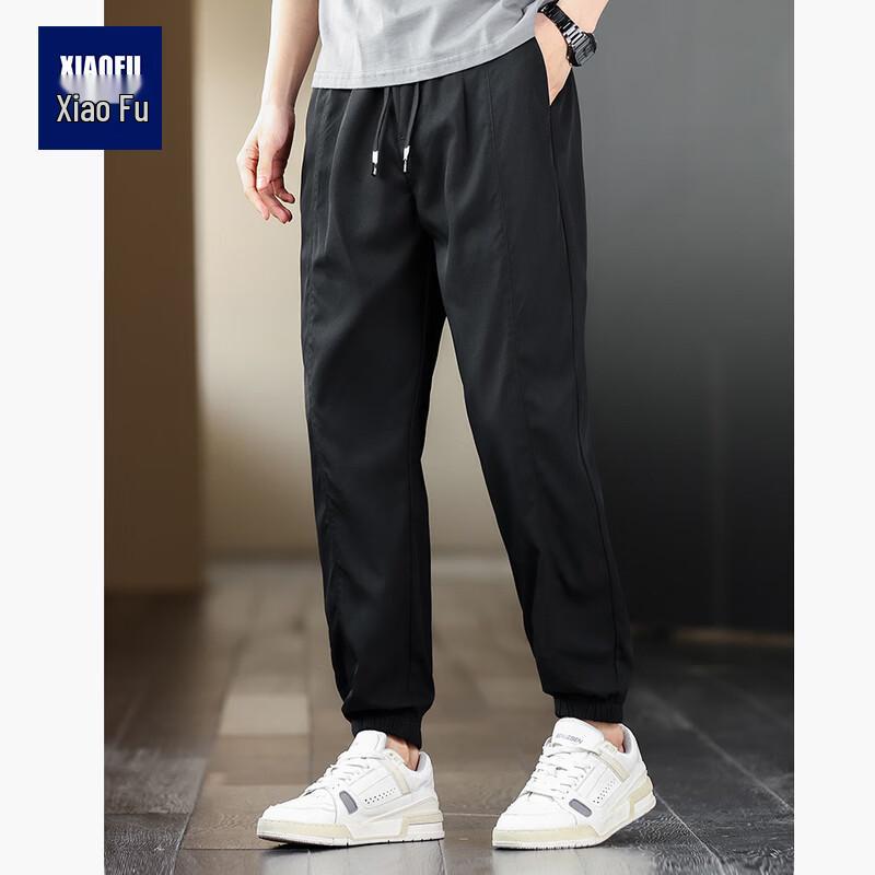 Men s Casual Drawstring Jogger Pants L
