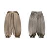 Boys' Color-block Striped Winter Jogger Sweatpants