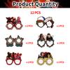 12-36pcs strangers Hawkins storiy Party Paper Glasses Decoration  Party Paper Glasses Decoration