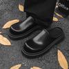 TUINANLE Mens Half Slippers Summer Sandals Soft Sole Breathable Comfortable Walking Shoes Platform Casual Shoes