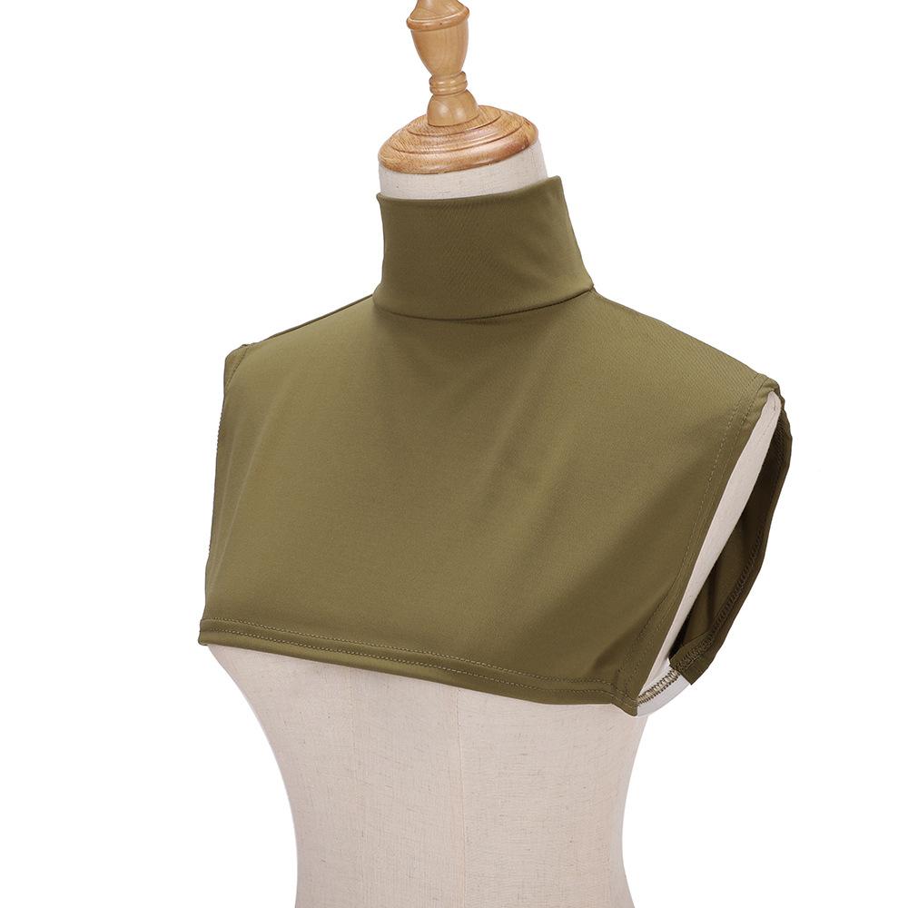 Muslim clothing with fake collar, women's versatile accessories can get scarves, scarves