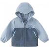 DAVE&BELLA Boys' Hooded Waterproof Spring Trench Coat Jacket