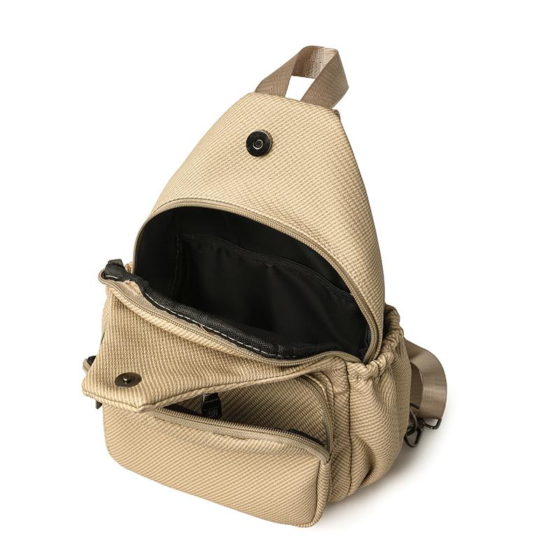 Multifunctional Lightweight Chest Bag Women's Large Capacity Shoulder Bag Commuter Backpack