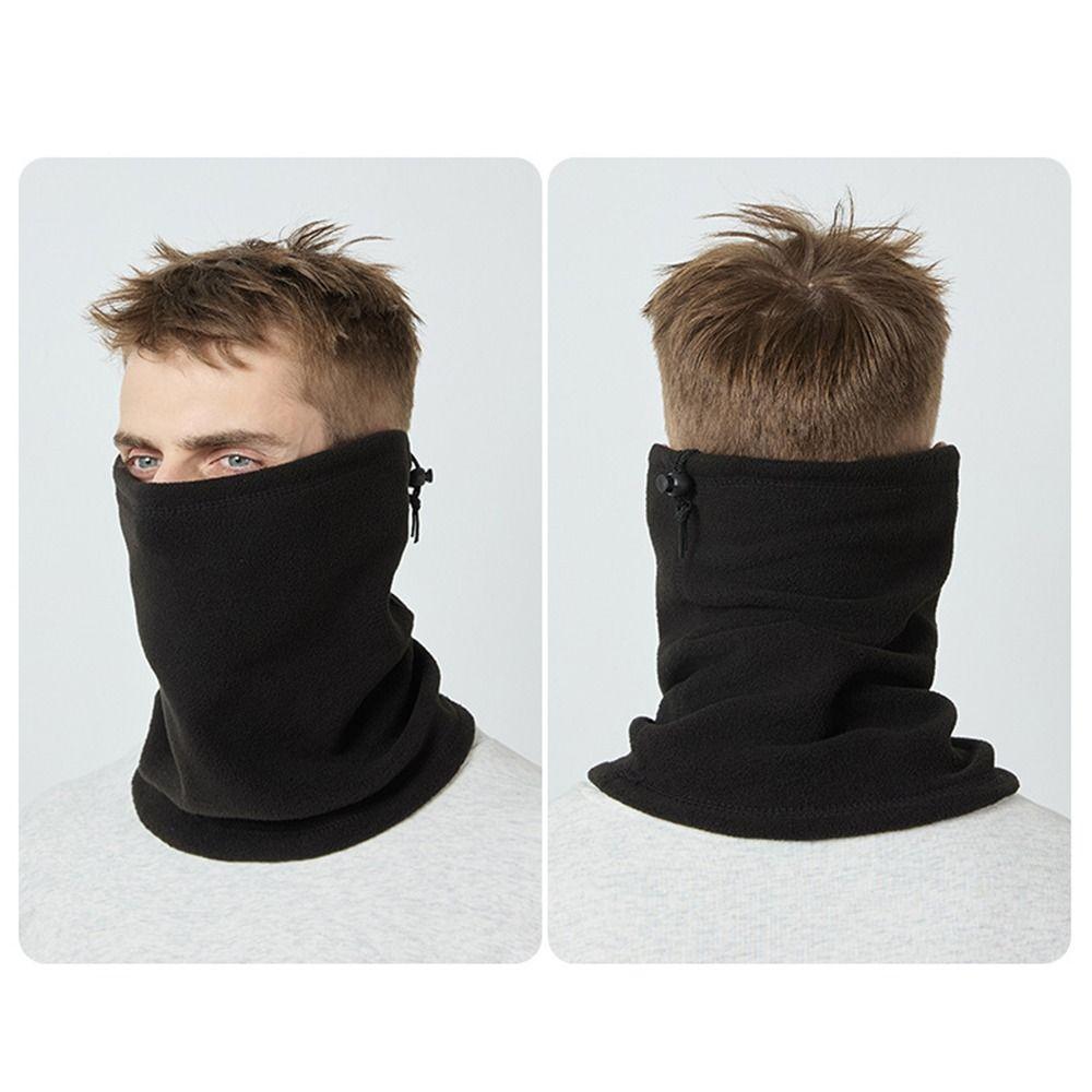 Circle Wrap Balaclava Plush Neck Scarf Thermal Warm Ski Balaclava Hat Winter Riding