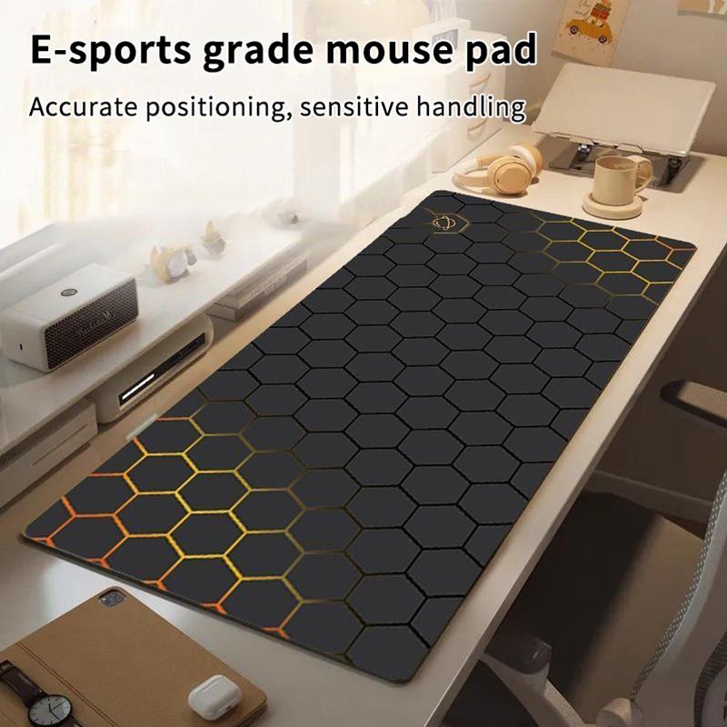 Large Size Gaming Mouse Pad Non-Slip Rubber Pc Desk Mat Keyboard Pad Computer Desk Pad Laptop Mouse Mat For Office Gaming