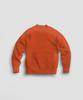Kaembeoseupocheuweeo Cross Knit Crew Neck Sweatshirt, Burnt Orange (Type A)