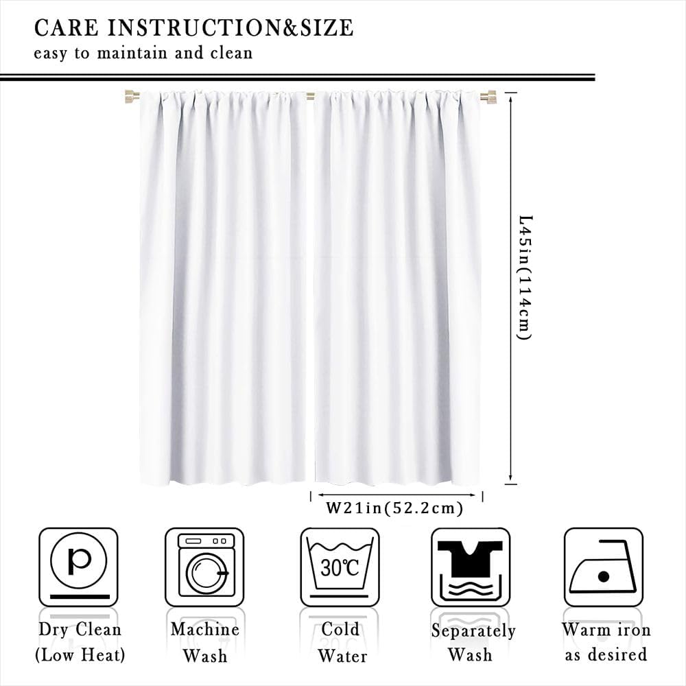 Mystical Ocean Shipwreck Blackout Curtains for Living Room Bedroom, Vintage Horror Pirate Ship Window Curtains Rod Pocket Thermal Insulated Window