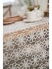 Tablecloth White Embroidery Cake Photography Background Embroidery Prop Cloth White Tablecloth