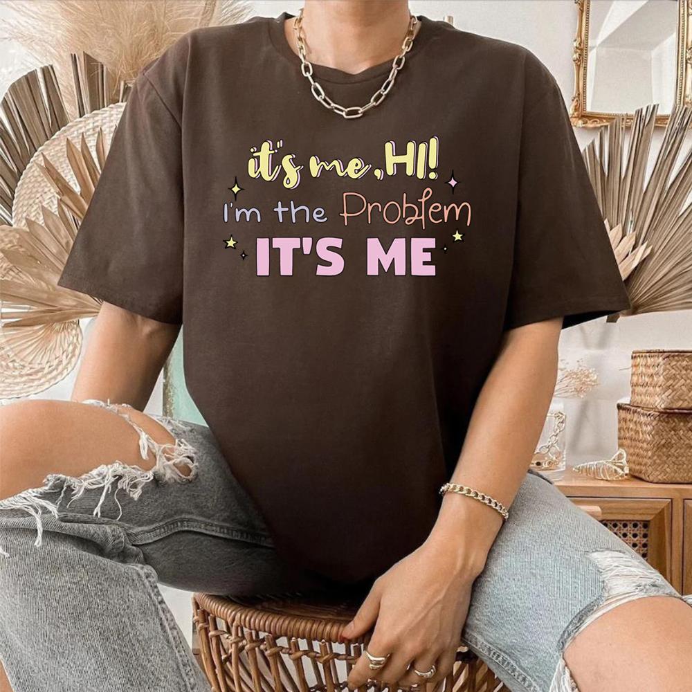 Taylor Midnights Tshirt Hi Im The Problem Tshirt Anti Hero Tees Cute Lyrics Shirts Y2k Aesthetic Tshirt Kawaii Tops Fans Gift
