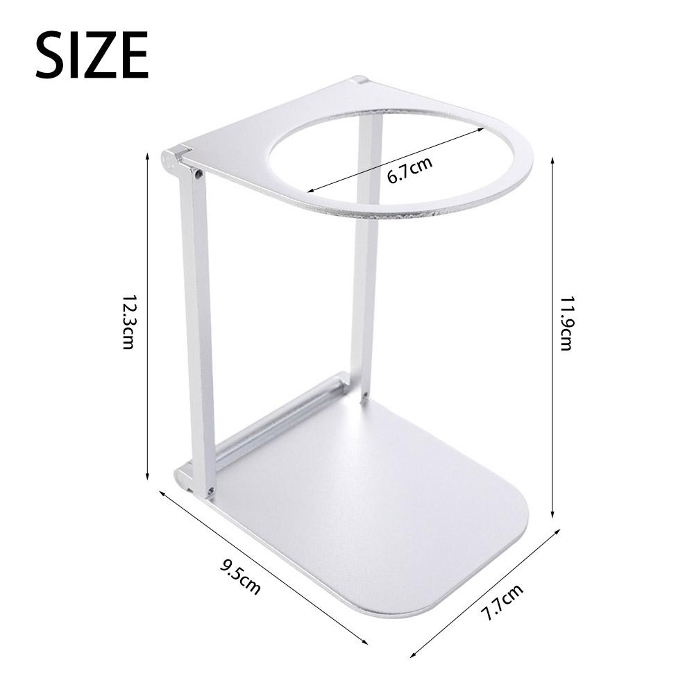 Lightweight Espresso Machine Bracket Foldable Pour Over Dripper Stand Coffee Dripper Rack  Camping