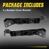 2X For 2015- Subaru WRX WRX STi Bumper Support Bracket Front LH+RH Side EK