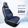 Universal Four-Season Car Seat Cushion: New Energy One-Piece Saddle Cover with Half-Wrap Design