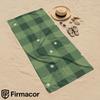 Green Gingham Daisy Microfiber Beach Towel Quick Dry Sand Free Oversized Soft Absorbent Bath Towel for Swimming Pool Travel Gym