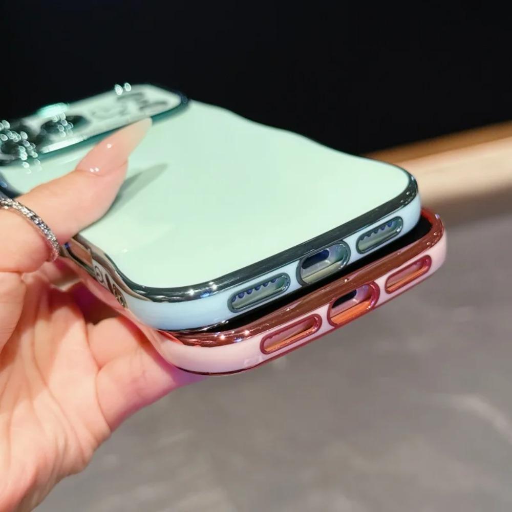 Side Love Electroplating Case For iPhone 17 Pro Max 17 Air 16 15 14 Plus 13 12 11 Pro Max 17Pro Max Cover Lens Shockproof Bumper