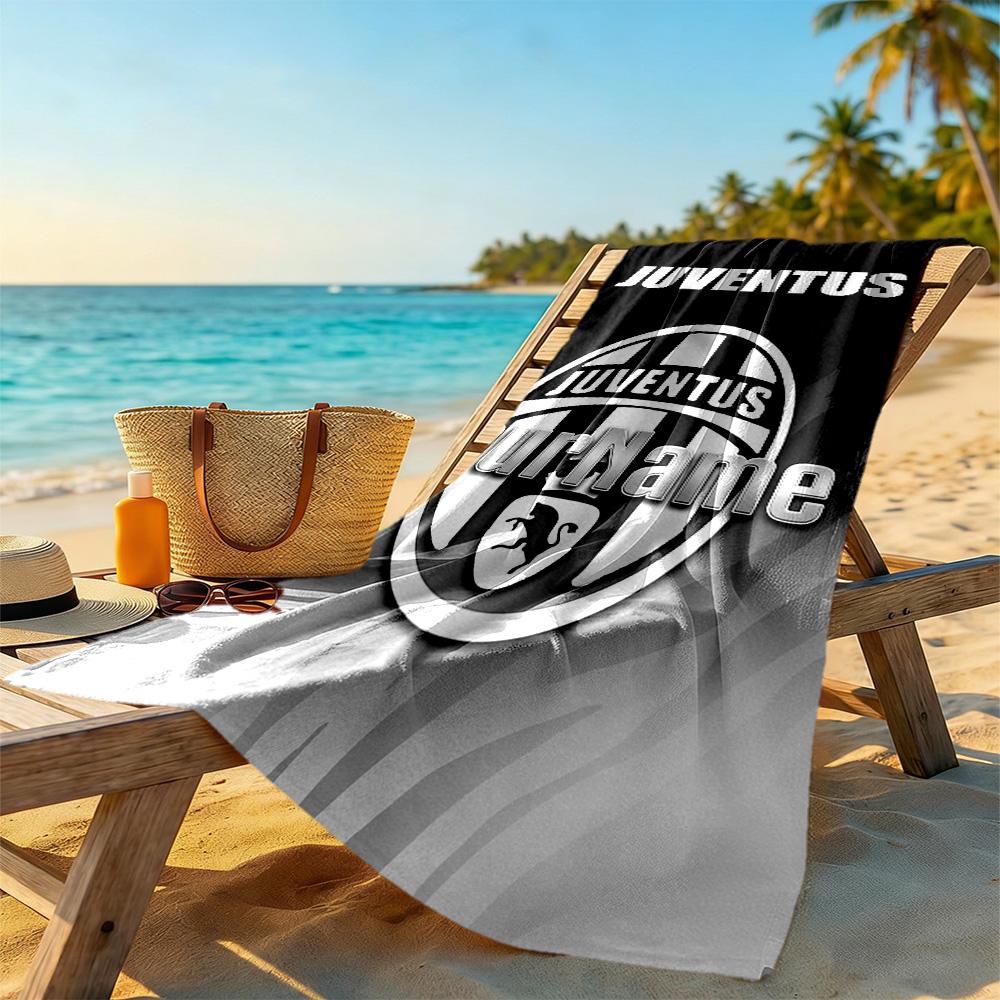 Juventus Customized Name Beach Towel High Absorbency & Quick-Dry Portable for SwimmingBeachCamping Travel Beach AccessoriesGym