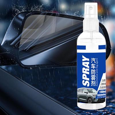 Wasserdichtes Beschlagen für Autos, 100 ml Fensterspray, Antibeschlag-Beschichtungsmittel, wasserdichter Glanz, Glasreiniger, langlebiges Auto