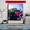 Kenworth 5D Diy Diamond Painting Round Diamond Diy Frameless Holiday Artwork Suitable For Home Office Wall Decoration