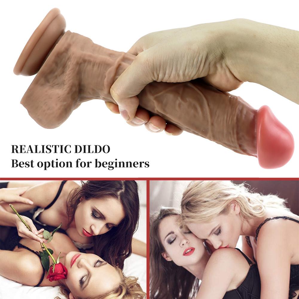 Big Dildo for Women Sex Toys Adult Toy Penis Realistic Dick Woman Erotic Liquid Silicone Sextoy