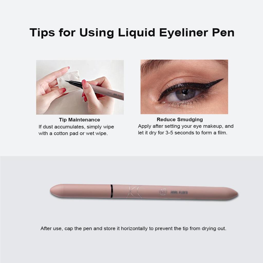 Eyeliner Pencil Adai flower Black Brown 24 H Waterproof