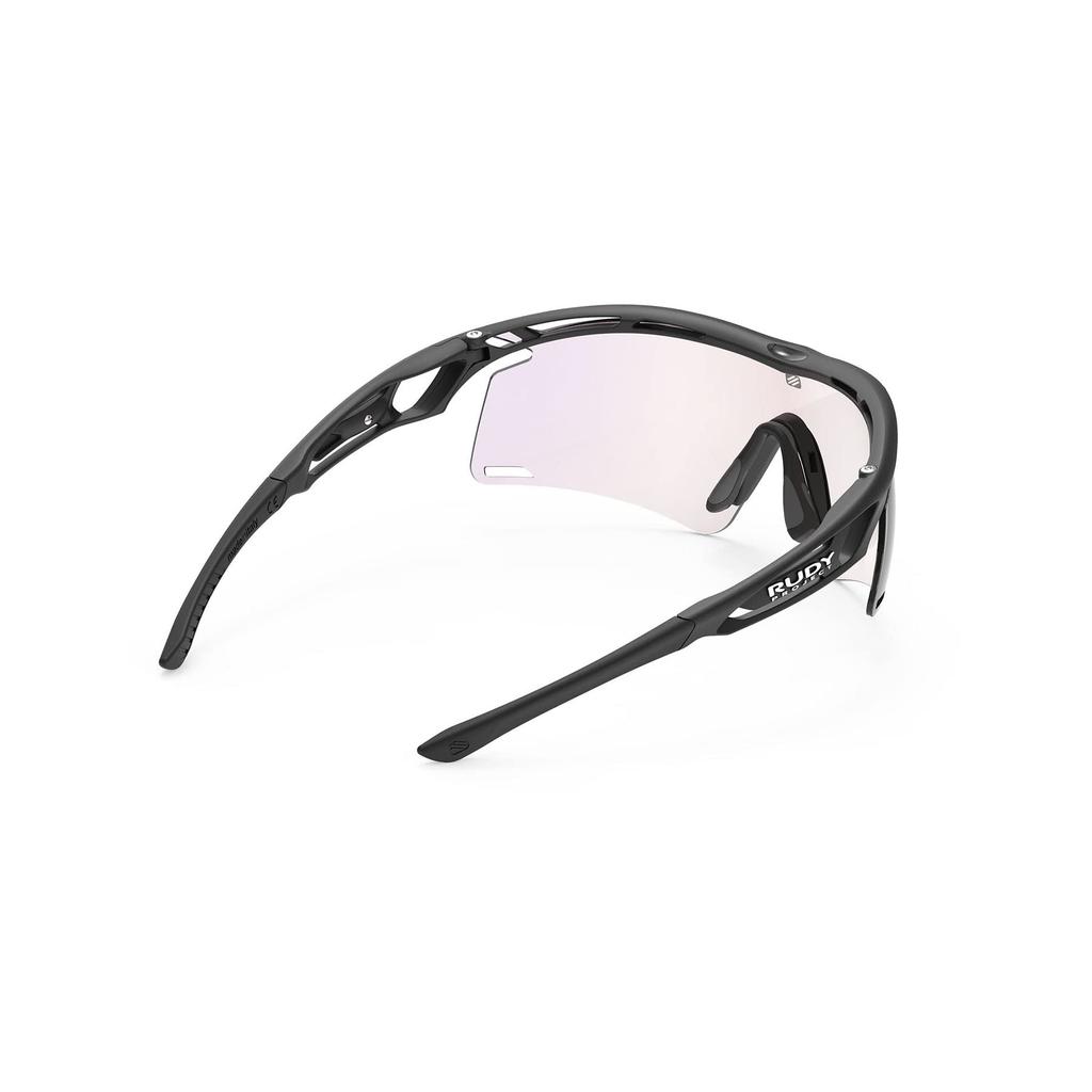 RUDYPROJECT TRALYX Sports Schwarz X2 Photochromic Laser + Sonnenbrille, Matt/Impact Rot, SP768906-0000