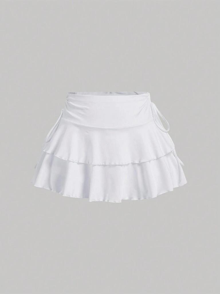 Women's European & American Chic Casual Midi Skirt - Versatile, High-Quality Summer Wear