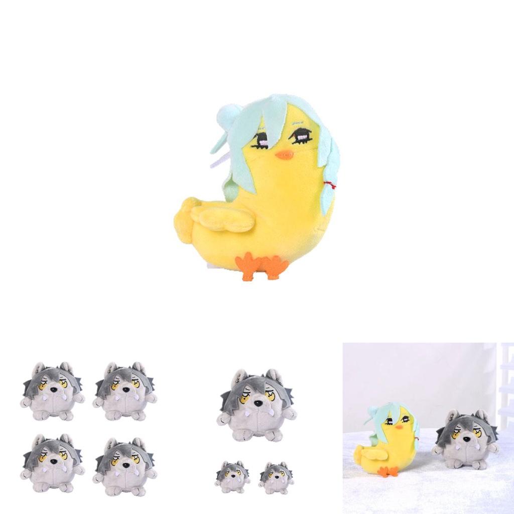Cute Anime Idol Dream Festival Plush Toy Figure With Shorthair Fluffy Fur