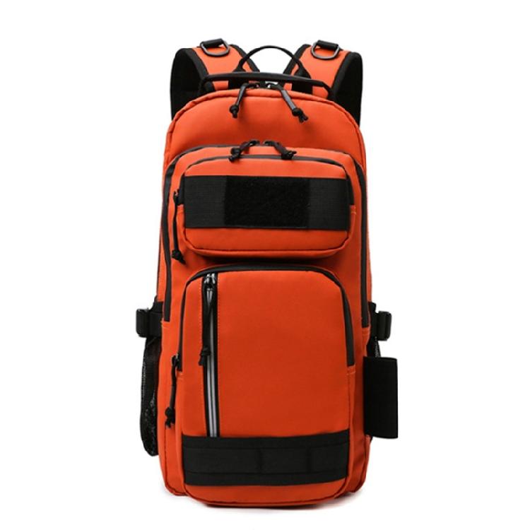 Light Weight Fishing Shoulder Storage Bag Fishing Backpack with Rod Holder Water Resistant Fishing Tackle Bag Enduring 1
