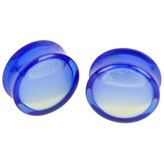Luminous Ear Expander Tunnel Plug Stretcher Women Anti Allergy Acrylic Jewelry