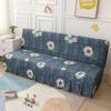 Universal Anti-slip All-Season Skirted Sofa Bed Cover for Armless and Foldable Sofas