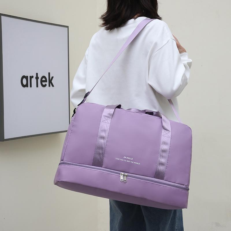 Wodoodporna torba do pływania z przegrodą mokro-suchą - Unisex torba fitness i podróżna do przechowywania kostiumu kąpielowego