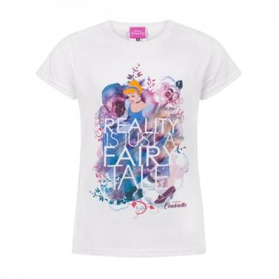 Camiseta A realidade das meninas é apenas um conto de fadas