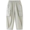 Dave & Bella Boys' Quick-Dry 3/4 Length Casual Pants